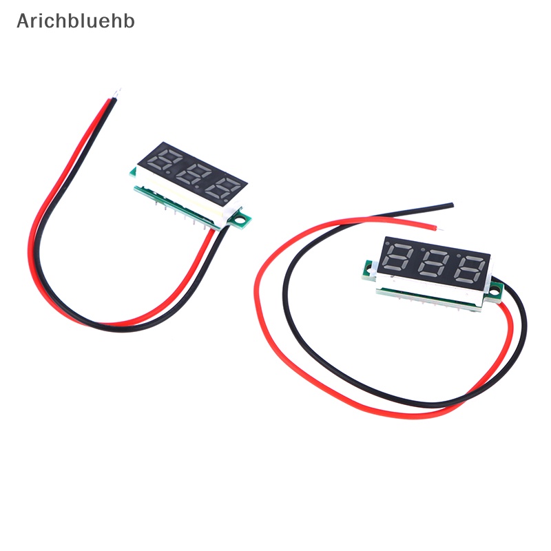 Vôn Kế Kỹ Thuật Số dc5-30v Màn Hình led 0.28 inch Cho Ô Tô