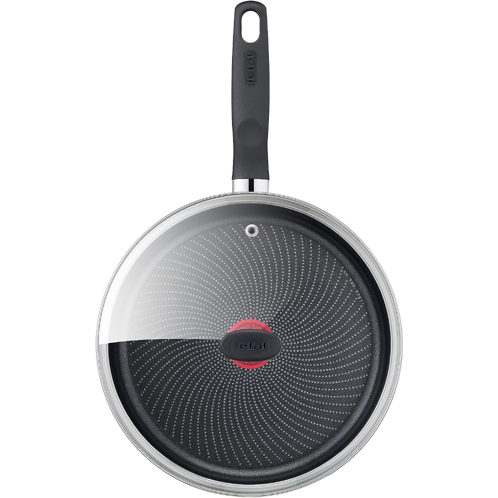 Chảo Chống Dính TEFAL Inicio, Đường Kính 24cm, Có Vung Kính, Dùng Cho Mọi Loại Bếp, Nhập Đức, Bepchauau