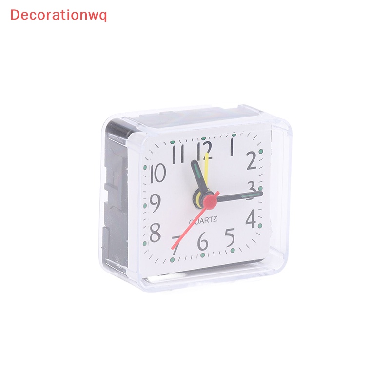 1 Đồng Hồ Báo Thức Để Bàn Hình Vuông mini Dùng Trang Trí Phòng Ngủ Mới