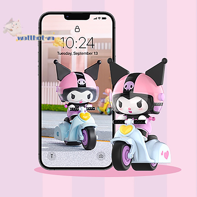 Wallhot > Mô Hình Nhân Vật kuromi & my melody anime sweetheart series sweetheart Dễ Thương