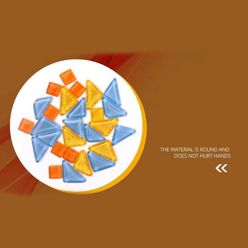 Bình Hoa Thủy Tinh Có Dây Treo Hình Lồng Đèn Khảm mosaic Giáo Dục Sáng Tạo diy