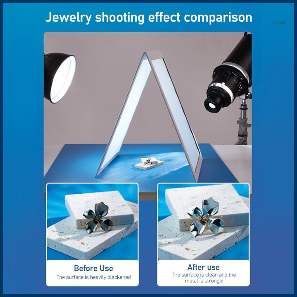 Foldable V-Flat Light Diffuser Board - Portable Photography Reflector