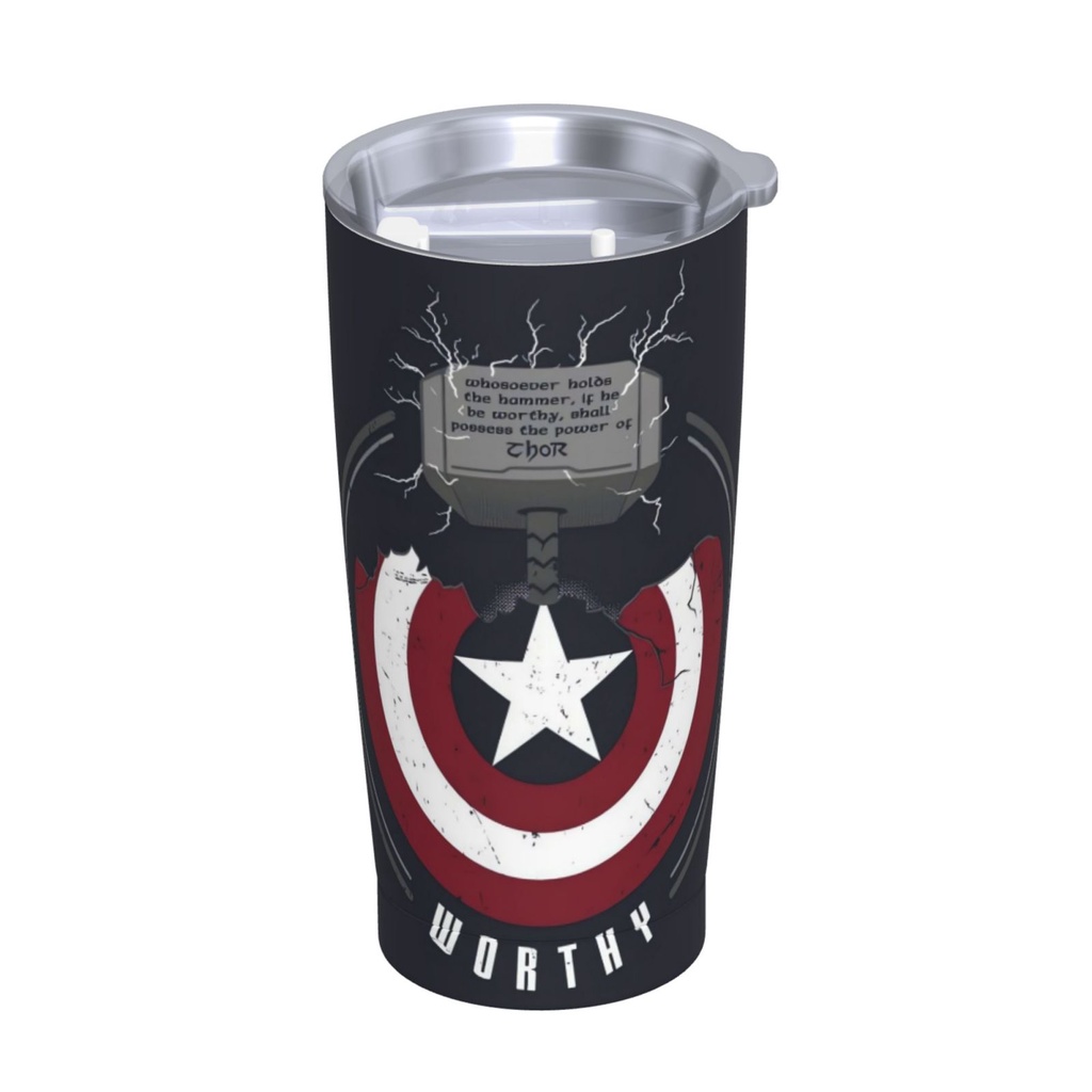 Marvel Bình Nước Giữ Nhiệt Bằng Thép Không Gỉ 304 Cao Cấp