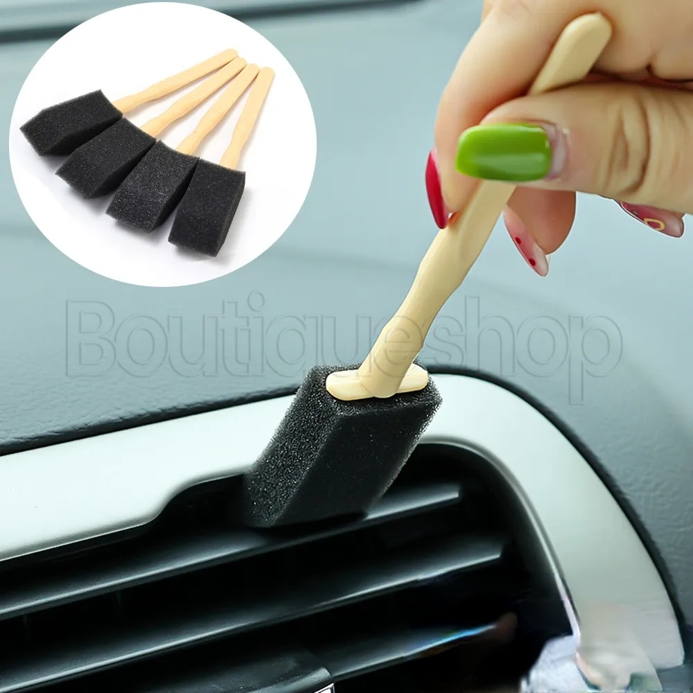 Mút Xốp Mềm Làm Sạch Lỗ Thông Gió Xe Hơi / Phụ Kiện Tự Động / Làm Sạch Bụi Bẩn / Chi Tiết Nội Thất / Làm Sạch Lưới Máy Điều Hòa