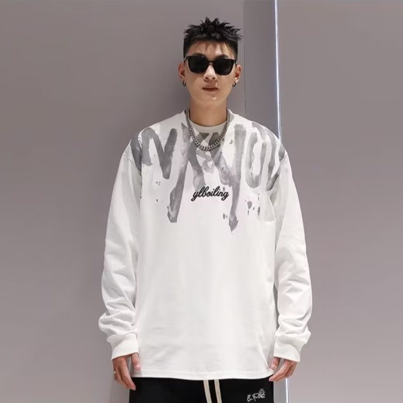 Áo nam Dài Tay plus size m-8xl