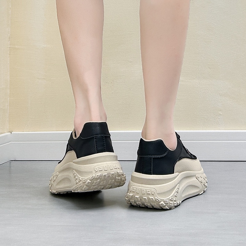 Ielgy Giày Thể Thao Đế Dày Thoáng Khí Phong Cách Hàn Quốc Cho Nữ