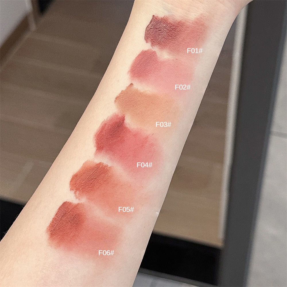 ⭐IN STOCK Son dưỡng ẩm giữ lớp trang điểm thoải mái Son trắng toàn thân Matte Lip Glaze Silky Velvet Lip Glaze Air Lip Glaze ⭐cocomall12