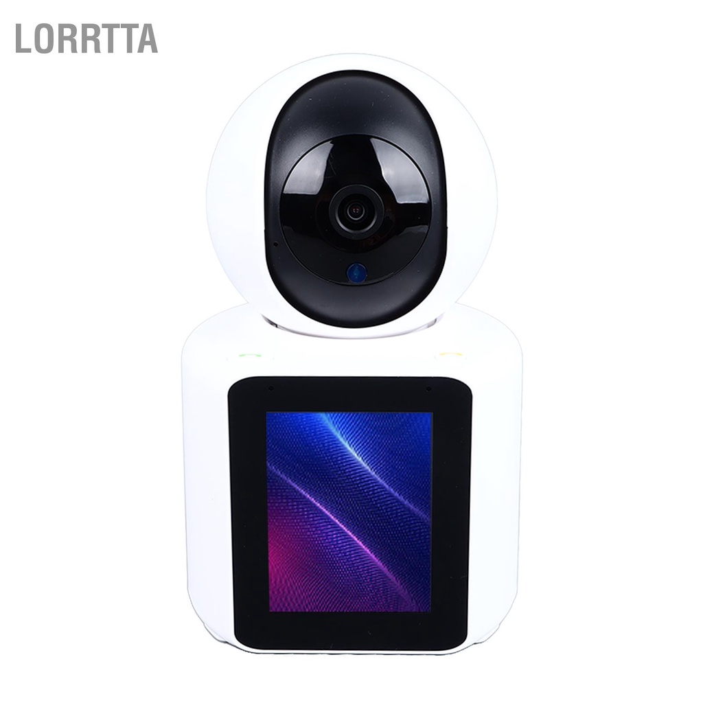 Lorrtta Camera Video Thông Minh WiFi Không Dây AI Voice Wake Up 1080P HD Góc Rộng 120° Cho Văn Phòng Phích Cắm US 100 Đến 240V 50 60Hz