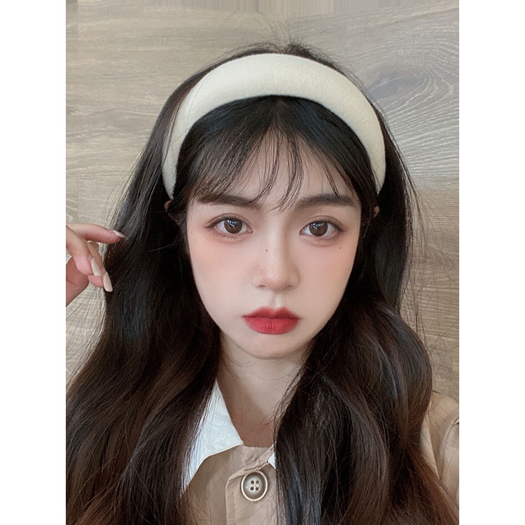 Miumiu Băng Đô Cài Tóc Cao Cấp Màu Nâu In Chữ Thời Trang Cao Cấp Cho Nữ