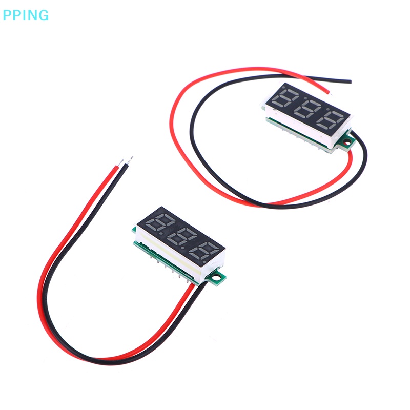 Vôn Kế Kỹ Thuật Số dc5-30v Màn Hình led 0.28 inch Chuyên Dụng Cho Xe Hơi