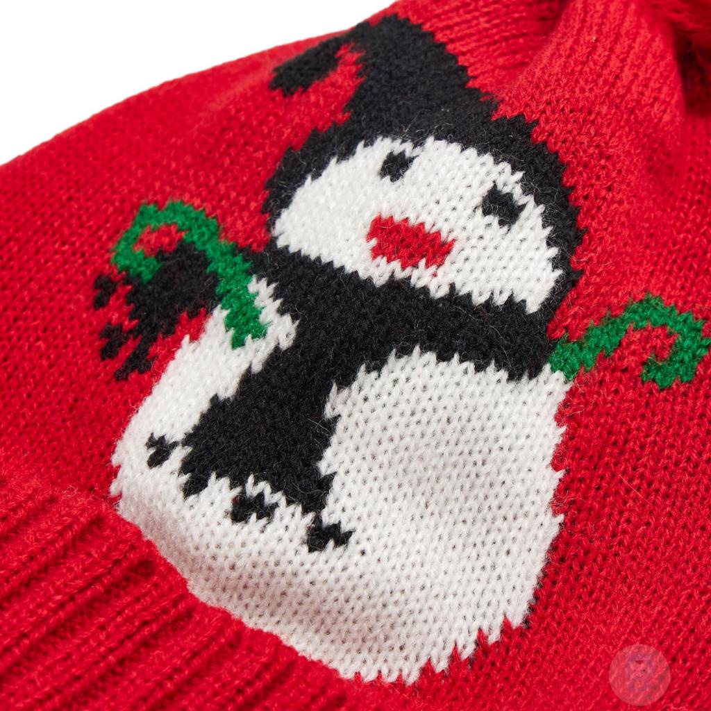 Mũ Len beanie Người Tuyết Dễ Thương Cho Bé laa6-baby