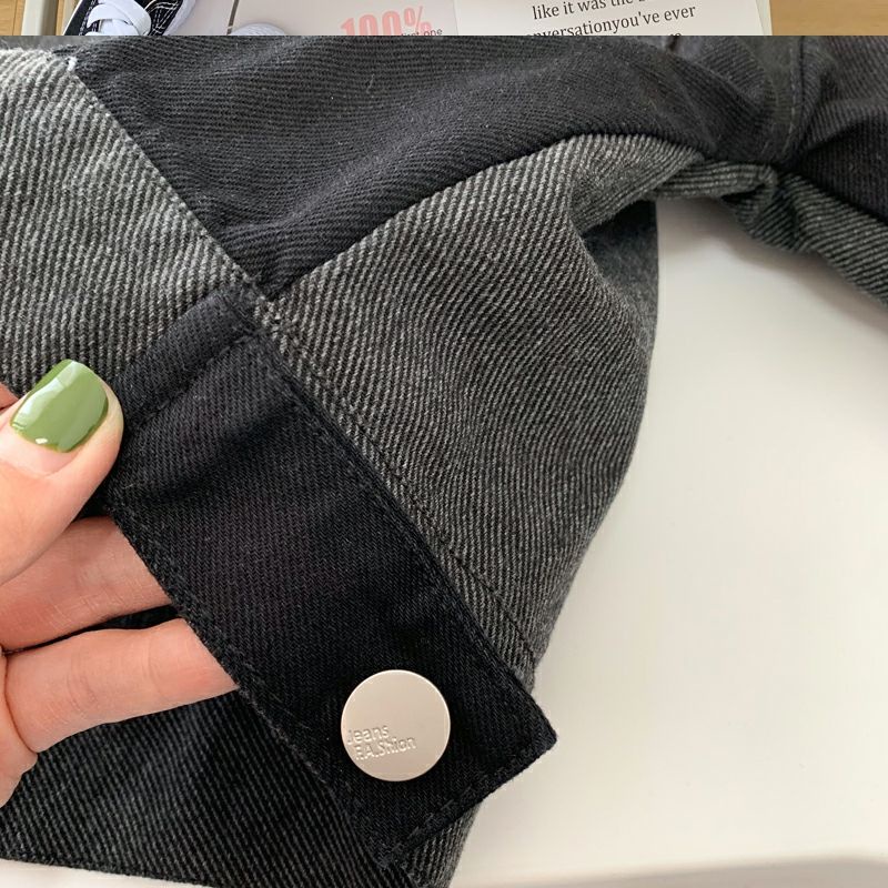 Áo Khoác denim Phong Cách Hàn Nhật Mới 2023 Cho Bé Trai