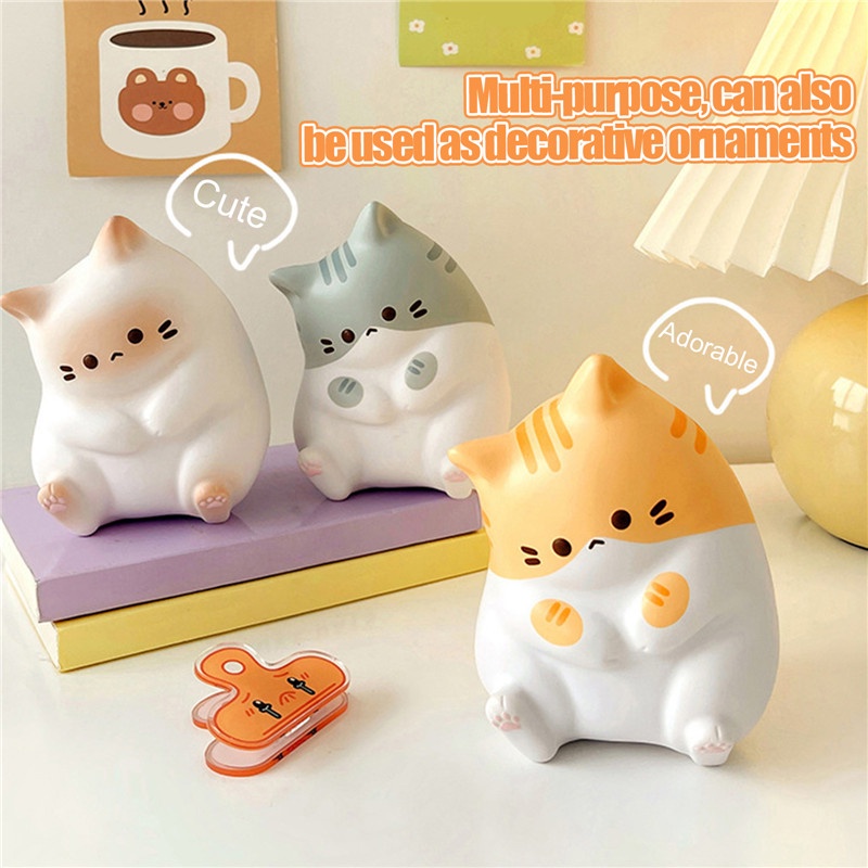 Mới Đồ Chơi Nắn Bóp Đàn Hồi Giảm stress Hình Chú Mèo