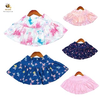 Chân váy bé gái, chân váy cho bé chất cotton, có quần đùi trong, size 3-11 - BEEKIDS