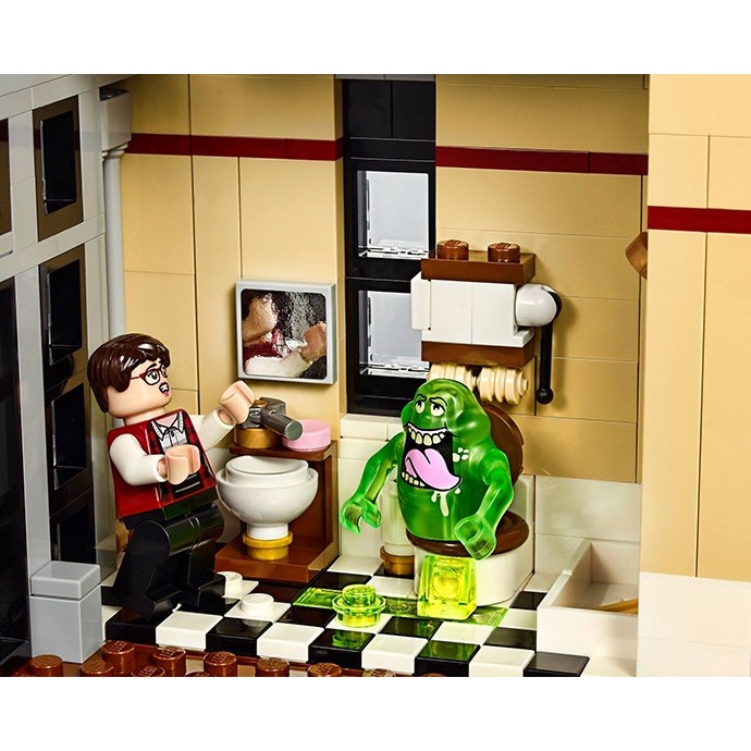LEGO  75827 Ghostbusters- Tòa nhà của đội phòng cháy chữa cháy Hàng mới