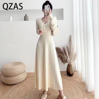 Đầm Dệt Kim Mỏng Cổ Chữ v Thời Trang Cho Nữ 63180