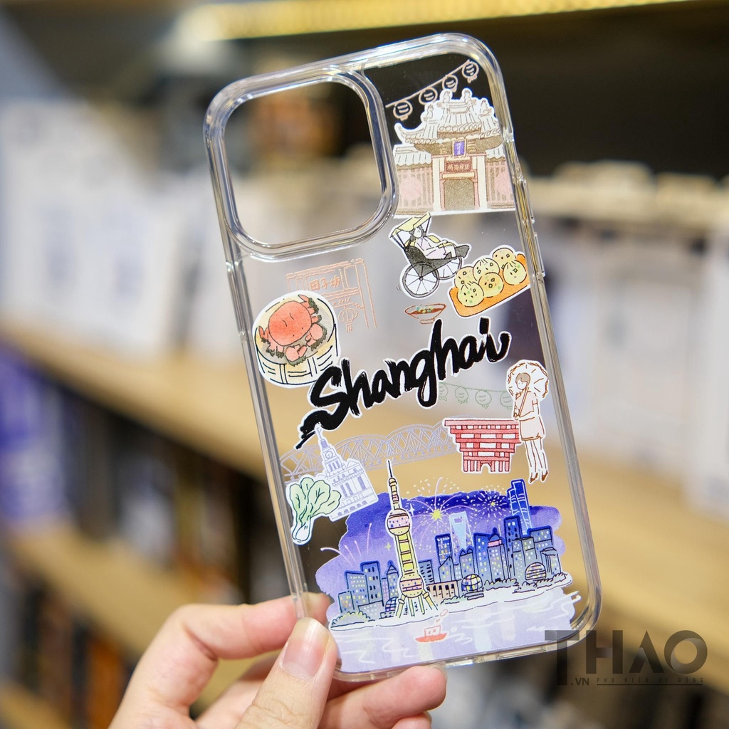 Ốp SwitchEasy City trong họa tiết dành cho iPhone