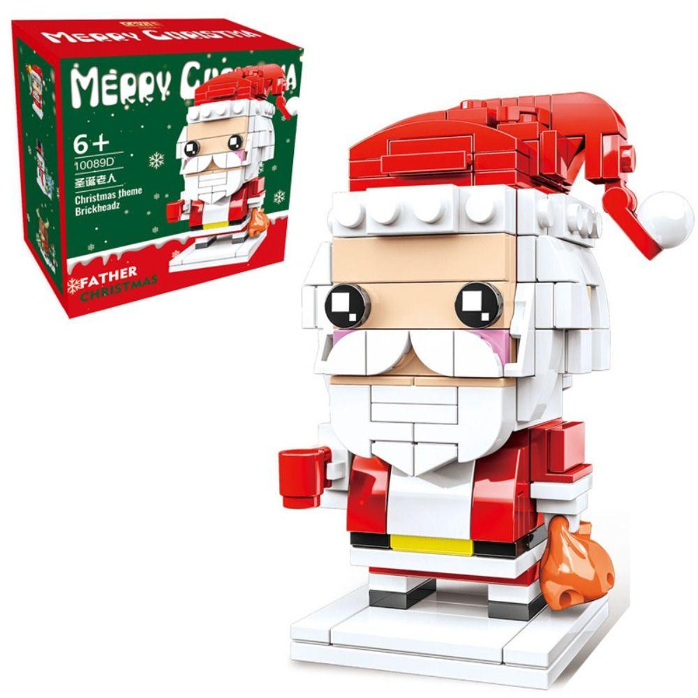 Mmluck Khối Đồ Chơi Lắp Ráp Mô Hình Ông Già Noel Hoạt Hình mini Dành Cho Trẻ Em