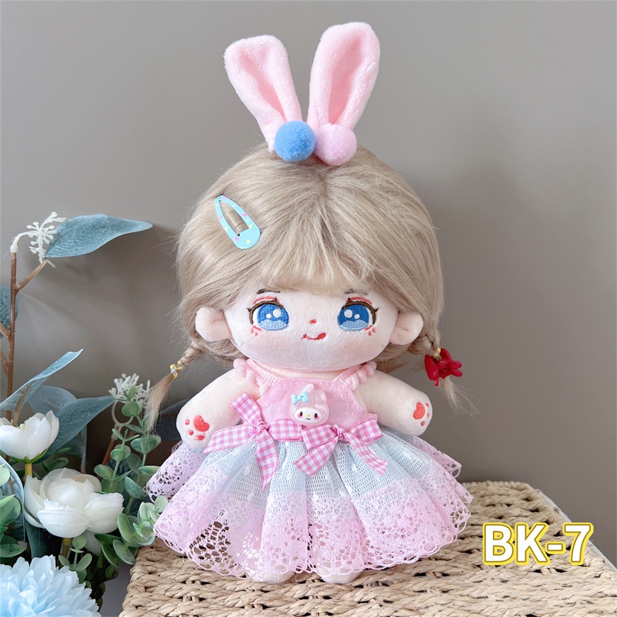 Đây là quần áo Búp Bê Vải cotton 20cm Phong Cách lolita Dễ Thương