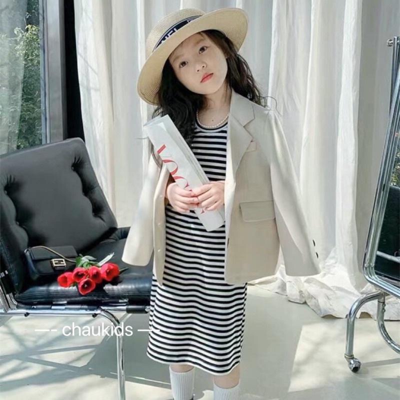 Áo vest blazer thu-đông cho bé