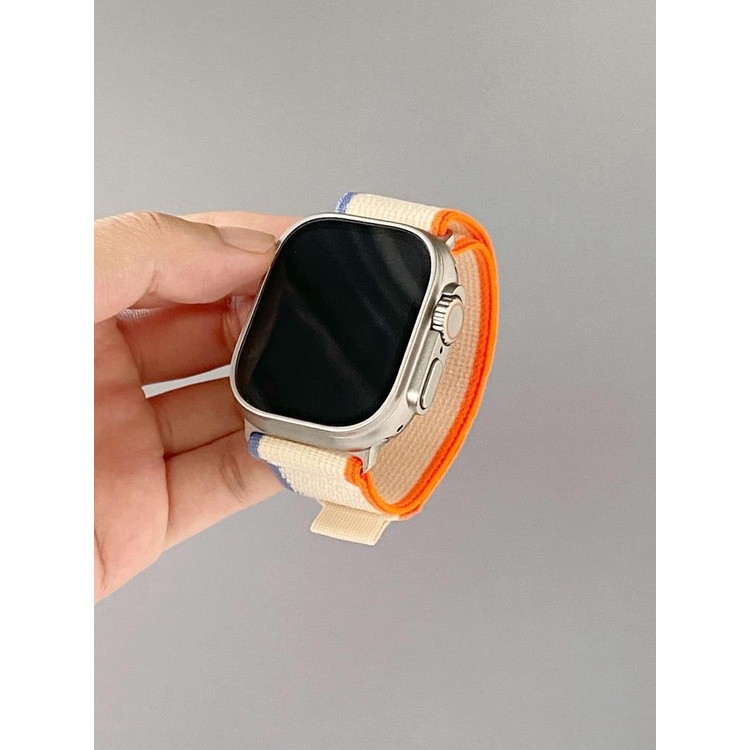 Dây nylon Cho ĐồNg Hồ apple watch ultra 2 serie 9 8 7 6 5 3 se 49mm 45mm 40mm 44mm 41mm 42mm 38mm