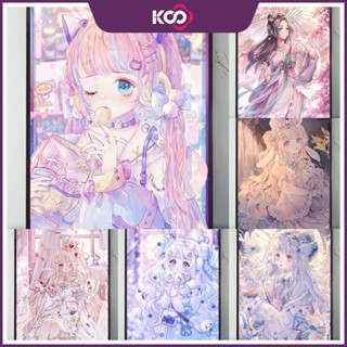  Bộ Tranh Đính Đá 5d Tự Làm 30x40cm   40x50cm   50x60cm Hình Cô Gái anime 