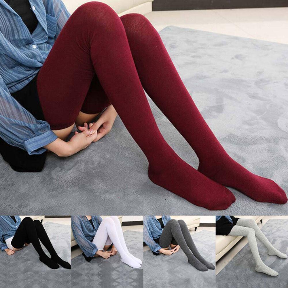 Fudeshe Dài Qua Gối Vải cotton Màu Trơn Thời Trang Thu Đông Chất Lượng Cao Cho Nữ