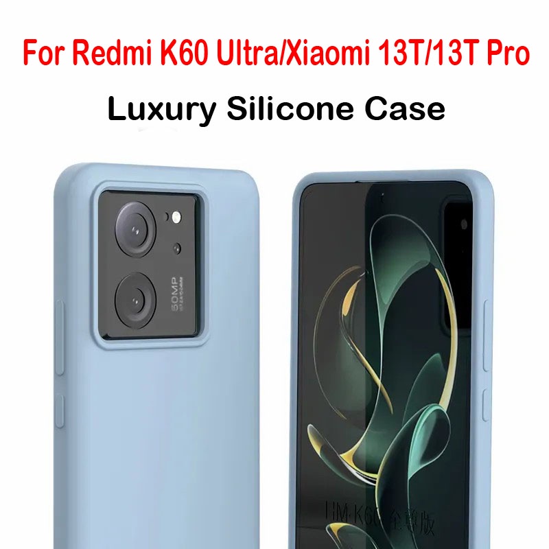Bao Da Điện Thoại Bằng Silicon Chống Trượt Cho xiaomi 13t / 13t pro / redmi k60 ultra Ốp