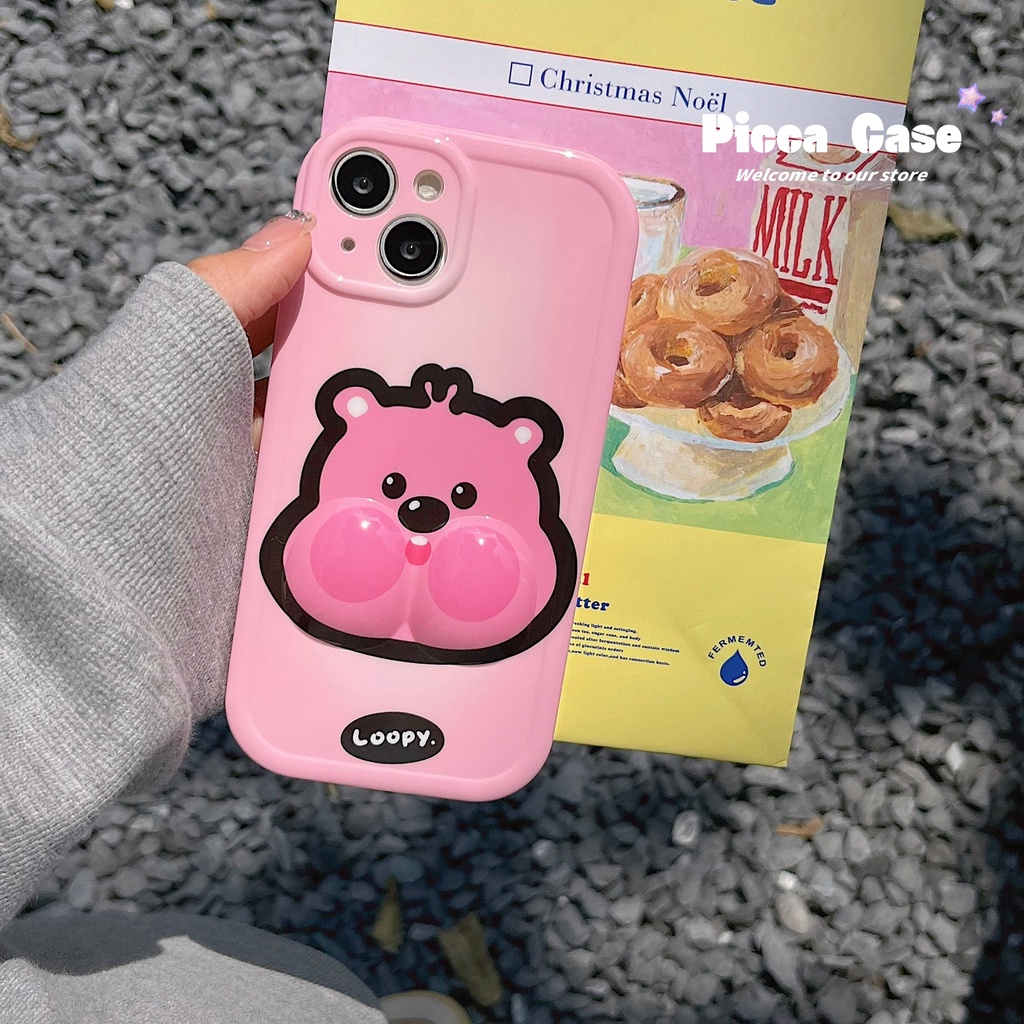 Ốp Điện Thoại Họa Tiết Hoạt Hình 3d Dễ Thương Cho iphone 7 8 6 6s 15 plus 11 15 14 12 13 pro max xr se 2020 x xs max