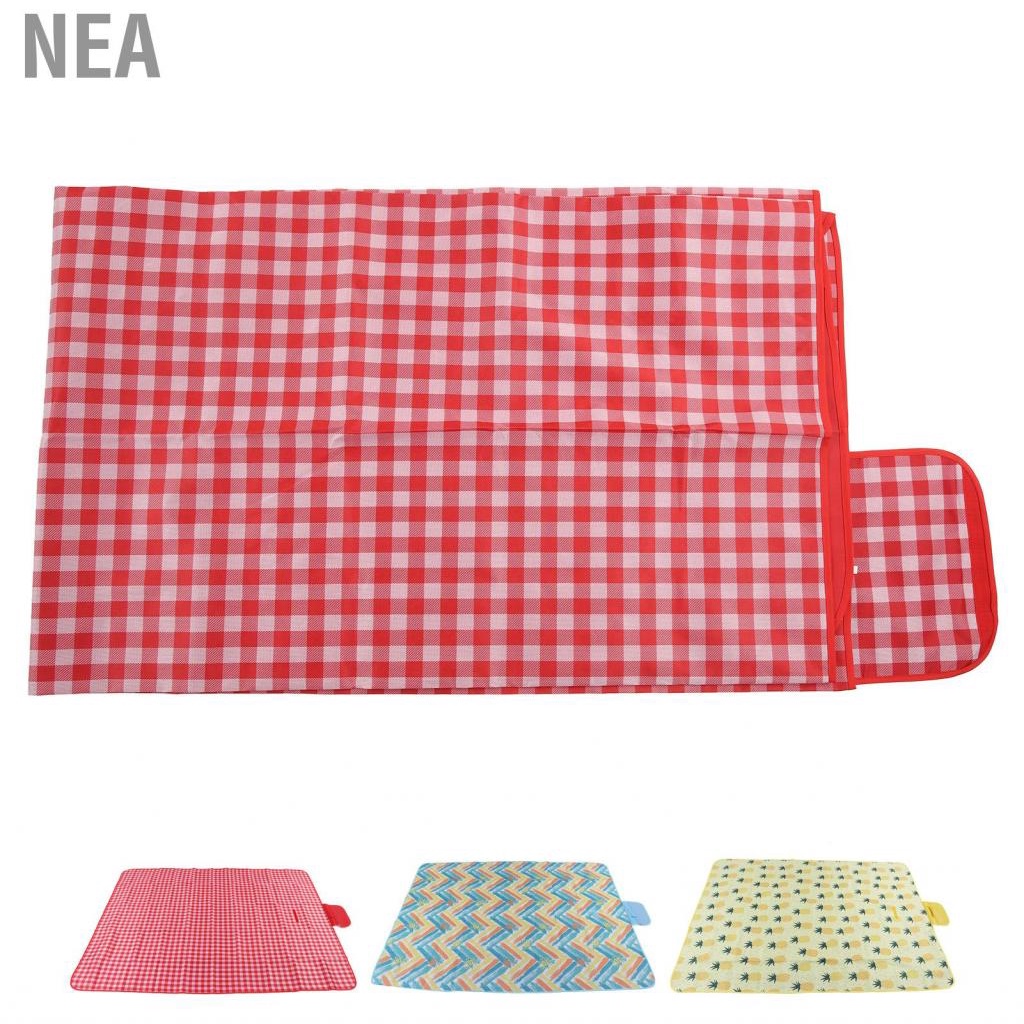 Nea Foldable Picnic  Cloth Extra Large Sand Mat For Beach Camping Hiking