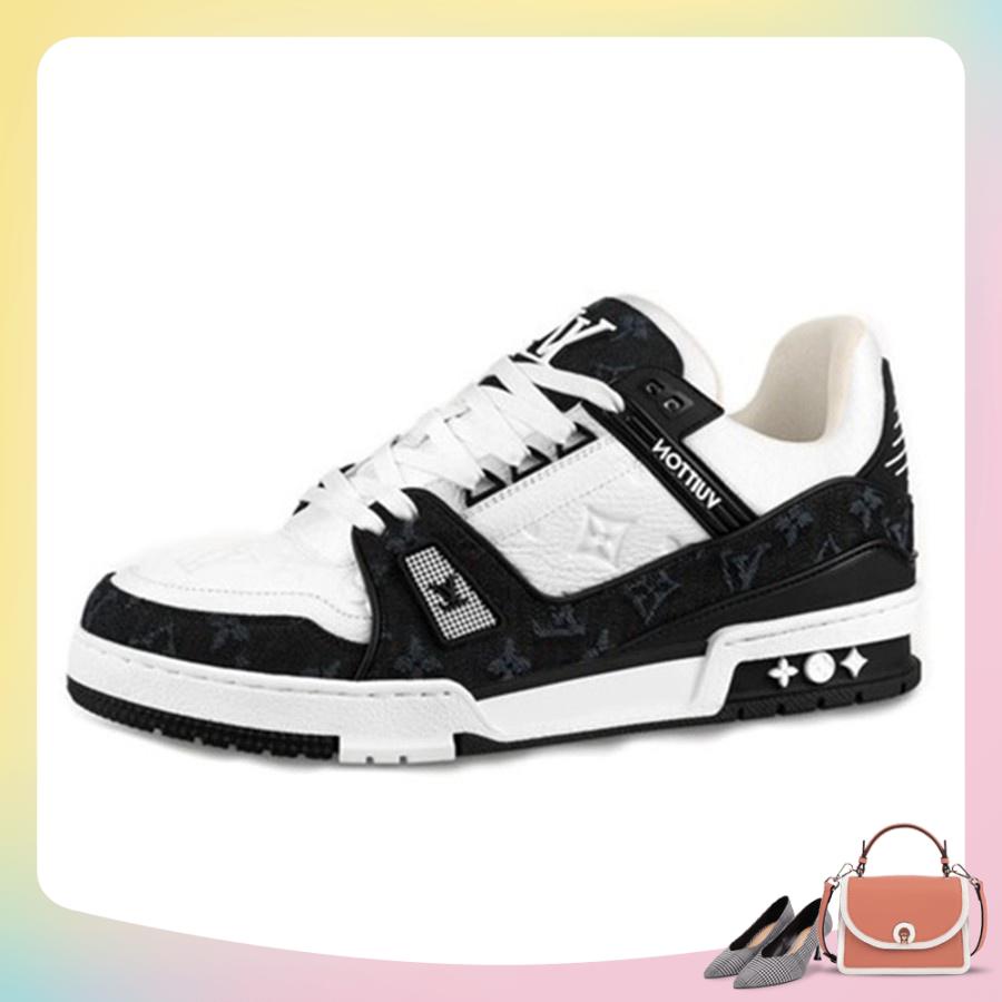 Giày sneaker lv xanh navy  mới sang xịn mịn thiết kế đẹp mắt cho nam nữ ful bill box✔✔