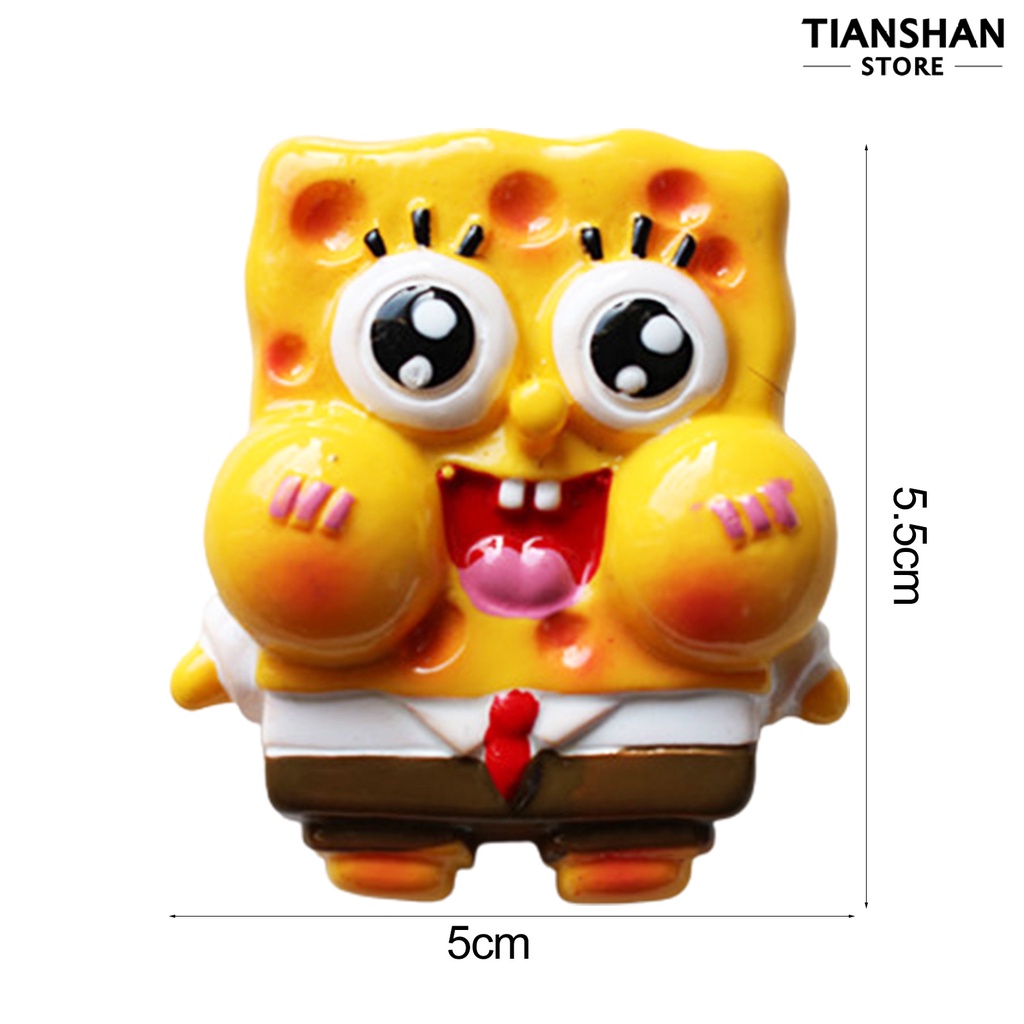 Tianshan Miếng Dán Tủ Lạnh Trang Trí Điện Thoại Hiệu Ứng Hoạt Hình 3d diy