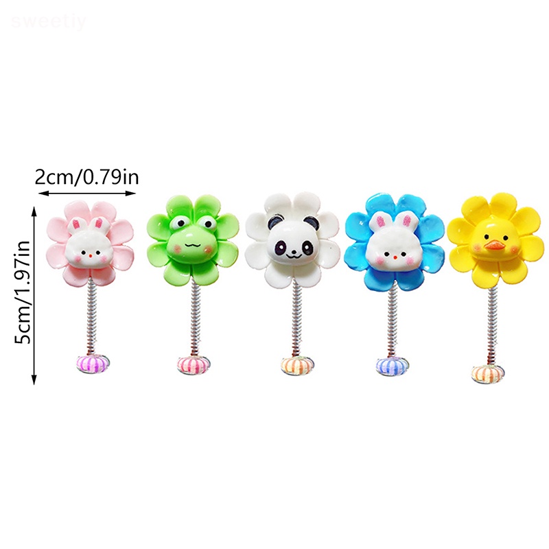 Hoa Lắc Đầu Dễ Thương Trang Trí Nội Thất Xe Hơi Mới