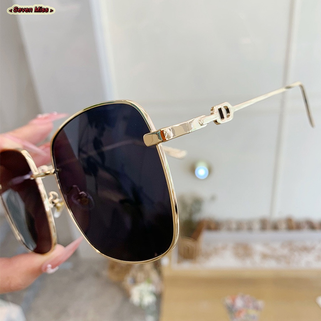 Kính Mát oversized Chống Tia uv400 Thời Trang