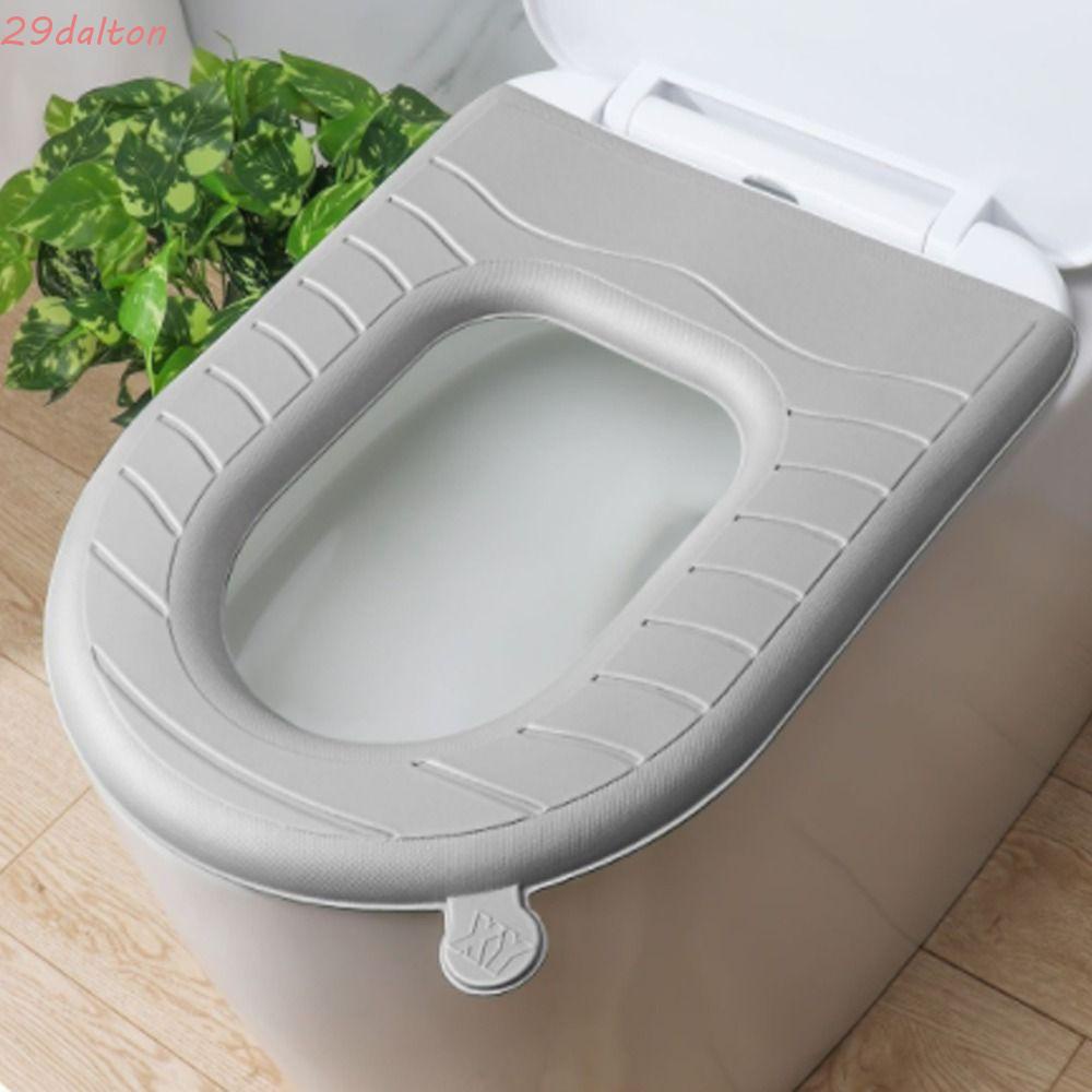 Dalton Đệm Ngồi toilet, Có Tay Cầm, Mềm Mại, Chống Thấm Nước, Có Thể Tái Sử Dụng