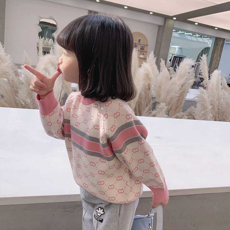 Áo sweater Phong Cách Hàn Nhật Mới Thời Trang Mùa Thu 2023 Cho Bé Gái