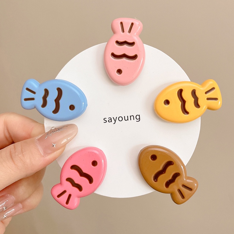 Kẹp Tóc Hình Cá Nhỏ Dễ Thương Thời Trang Hàn Quốc Cho Bé Gái