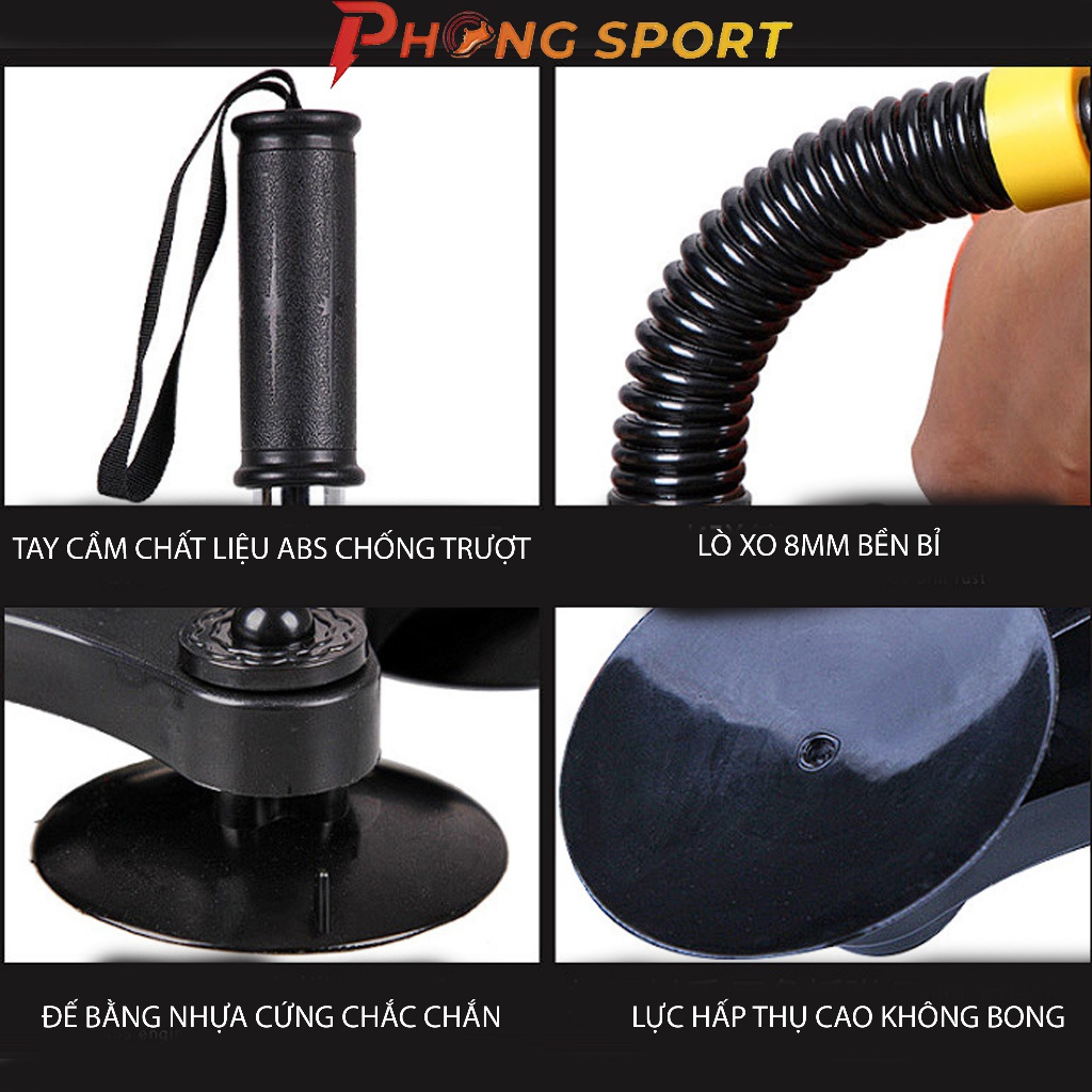 Dụng cụ tập vật cơ tay cơ vai tại nhà Phongsport - Tặng kèm kìm bóp cơ tay 60kg