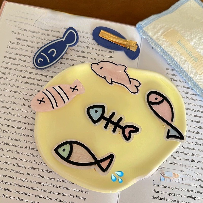 Bb Kẹp Tóc Mái Cá Heo Nhỏ Dễ Thương Cho Nữ