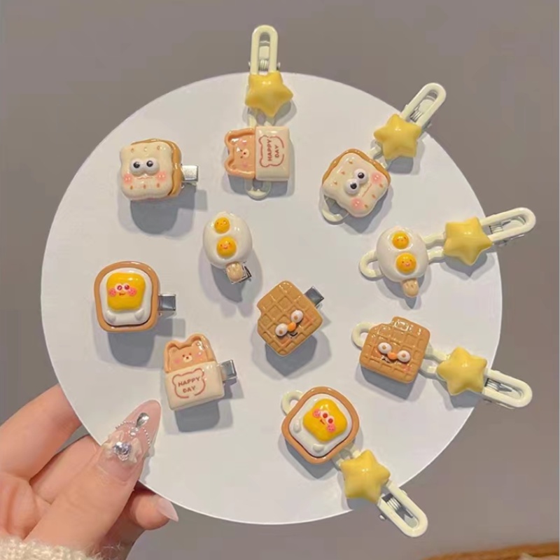 Mới Kẹp Tóc Hình Bánh Mì Ngộ Nghĩnh