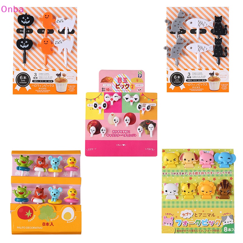 Nĩa Ăn Trái Cây / Tráng Miệng Hình Động Vật Hoạt Hình mini Cho Bé vn