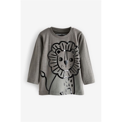 Sét 3 áo dài tay bé trai nect auth sale áo sư tử lion