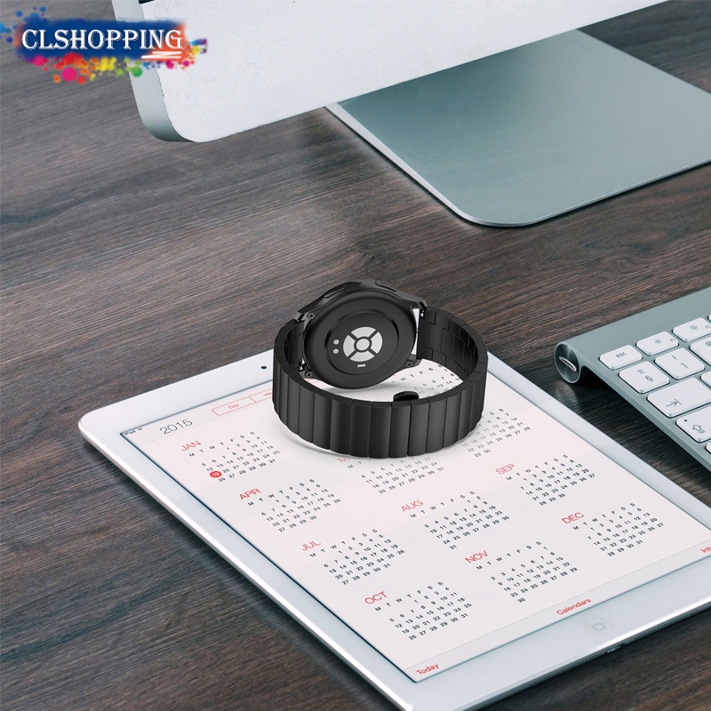 Dây Đeo Inox 20mm 22mm Cho Đồng Hồ Thông Minh Samsung Galaxy Watch 3 Classic / Active 2 / 3 / Gear S3 GT2 GT3 pro amazfi