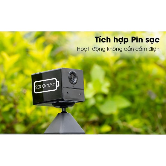 Camera Mini Siêu Nhỏ Không Dây Dùng Pin Sạc EZVIZ CB2 1080P 2MP hàng chính hãng