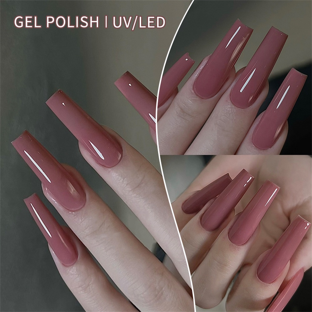 Xeijayi Gel Sơn Móng Tay Màu Khỏa Thân Đá Trong Suốt Độ Bão Hòa Màu Cao Keo Trị Liệu Bằng Ánh Sáng Mùa Thu Và Mùa Đông Lễ Hội Móng Tay Nghệ Thuật Cho Cửa Hàng Nail 10Ml TOGO