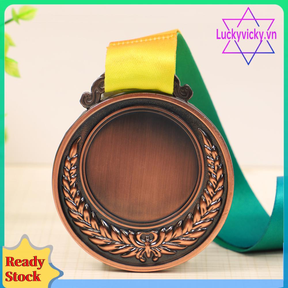 Huy Chương Giải Thưởng 2 Inch 1st 2nd 3rd Có Dây Ruy Băng Đeo Cổ Cho Bé