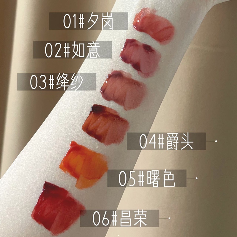 Pinkyfocus Son Bóng Hiệu Ứng Gương Màu nude Tự Nhiên Lâu Trôi Dưỡng Ẩm Không Dễ Phai