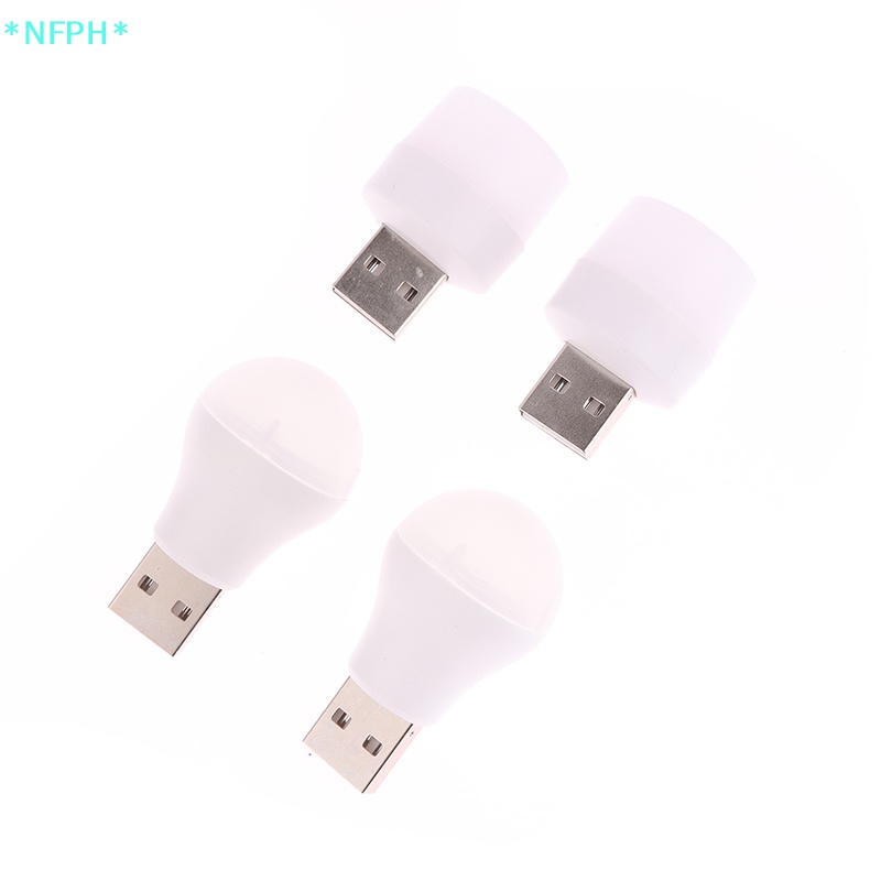 Đèn led Tròn mini Bảo Vệ Mắt Cổng Sạc usb Dùng Trang Trí Phòng Ngủ Mới