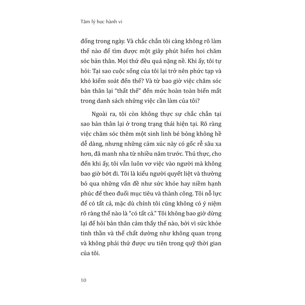 Sách - Tâm Lý Học Hành Vi