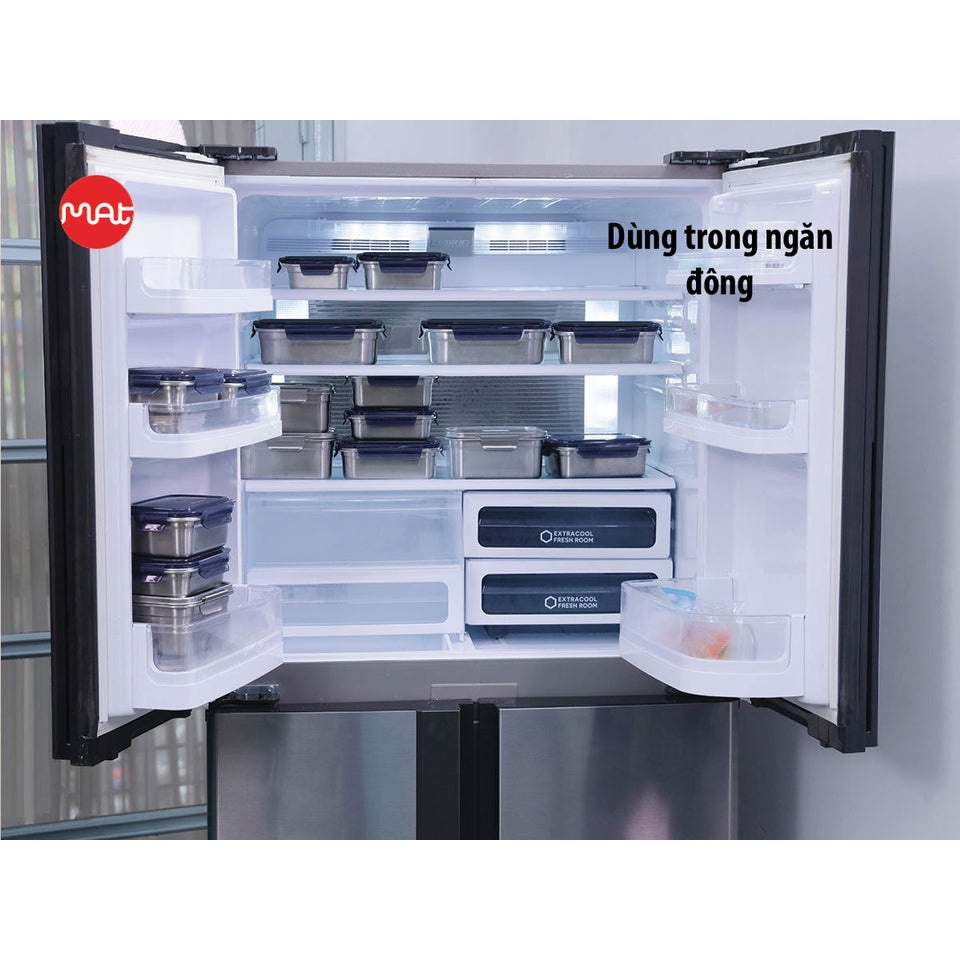 Bộ hộp inox dùng vi sóng